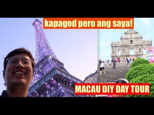 MACAU DIY DAY TOUR | GETTING AROUND MACAU USING FREE TRANSPORTATION | TIPID TOUR | FREE SHUTTLE