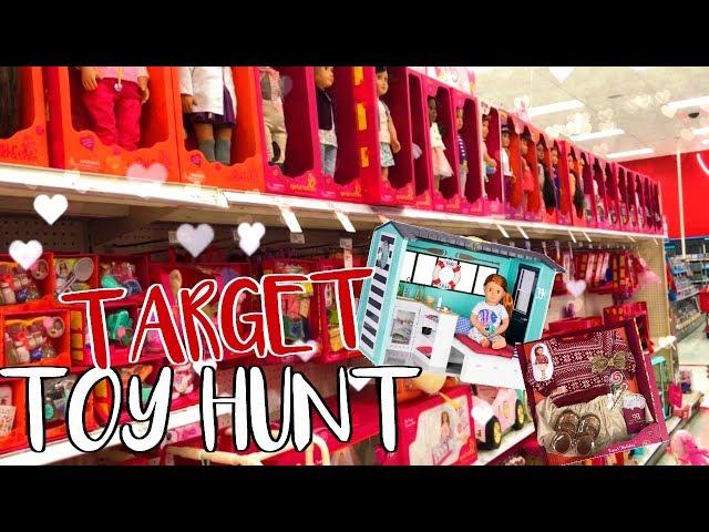 LETS GO SHOPPING! Target toy hunt! Our generation Beach house , Glitter Girls, American Girl Doll