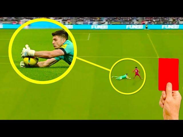 INSANE Goalkeeper Red Cards in Football