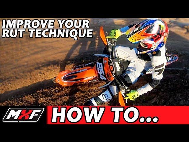 How to Improve Your Dirt Bike Corner Speed - WHEN & WHERE to Set-Up in a Rut!!