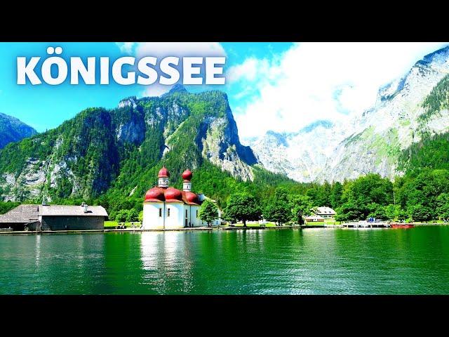 KÖNIGSSEE - die schönste Schifffahrt in Deutschland - Schönau am Königssee - St. Bartholomä - Salet