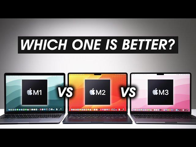 M1 vs M2 vs M3 MacBook Air - ULTIMATE Comparison!