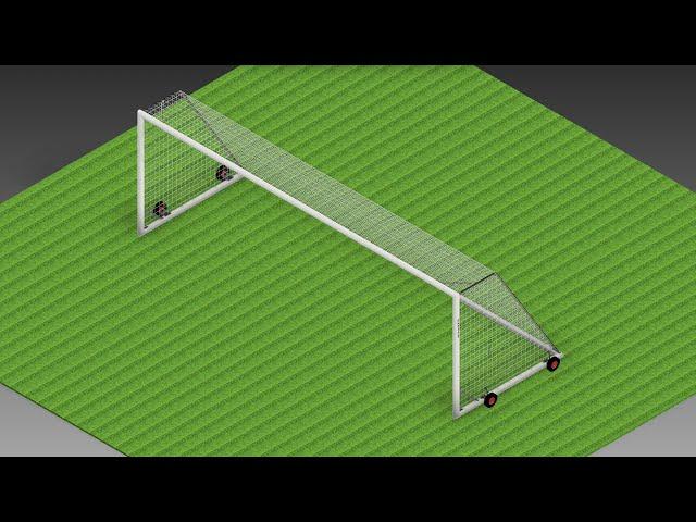 Assembly Instructions for the MH Goals Full Size Self-weighted Freestanding Football Goal