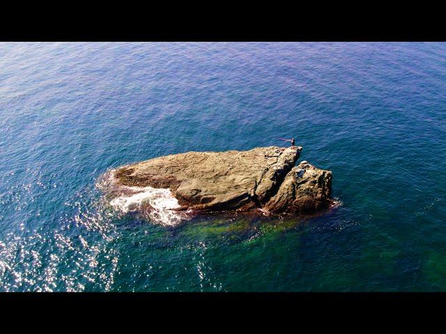 [There's a place like this!?] Check out the true potential of "the offshore rocks closest to Osaka."