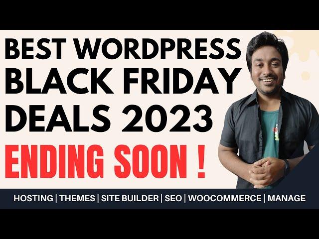 Best WordPress Black Friday Deals 2023 - Hosting, Plugins, Themes, WooCommerce & SEO