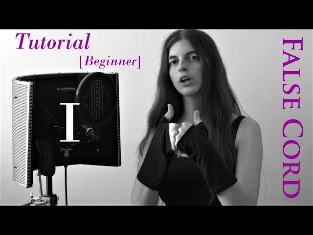 False Cord Tutorial I - How to find your false cords! - Vocal Distortion Tutorials by Aliki Katriou