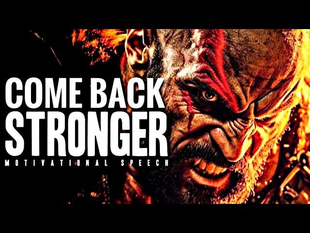 Come Back Stronger - 1 Hour Motivational Speech Video | Gym Workout Motivation
