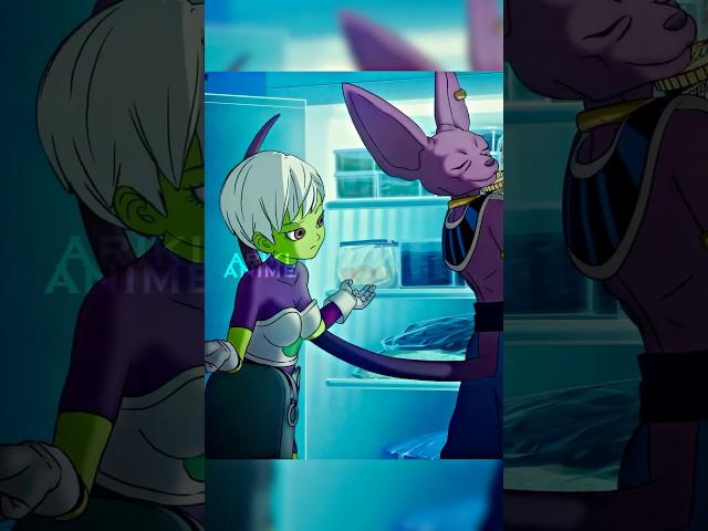 Beerus Can't Leave Cheelai Alone