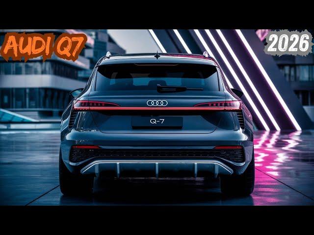 NEXT GEN ! 2026 Audi Q7 Official Reveal - FIRST LOOK! Interior & Exterior Details!