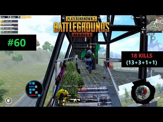 [Hindi] PUBG MOBILE | "18 KILLS" WITH SQUAD INSANE MILITARY BASE FIGHT IN THE ENDZONE