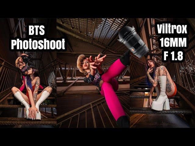 First Test Viltrox 16mm f/1.8 with Godox AD100 Pro Flash: Outddor BTS Photoshoot Off Camera Flash