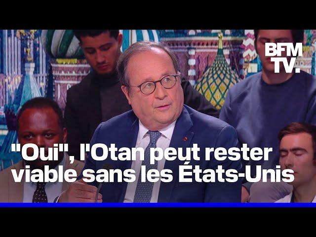 Clash Trump-Zelensky, arme nucléaire, Poutine... L'interview de François Hollande en intégralité