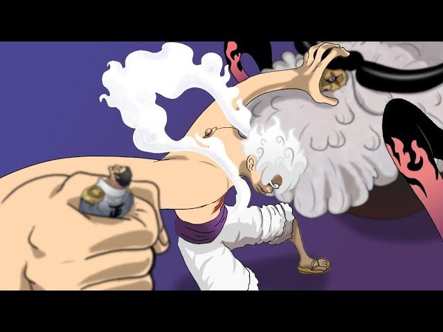 LUFFY VS SATURN AND KIZARU! Fan animation | One Piece chapter 1108