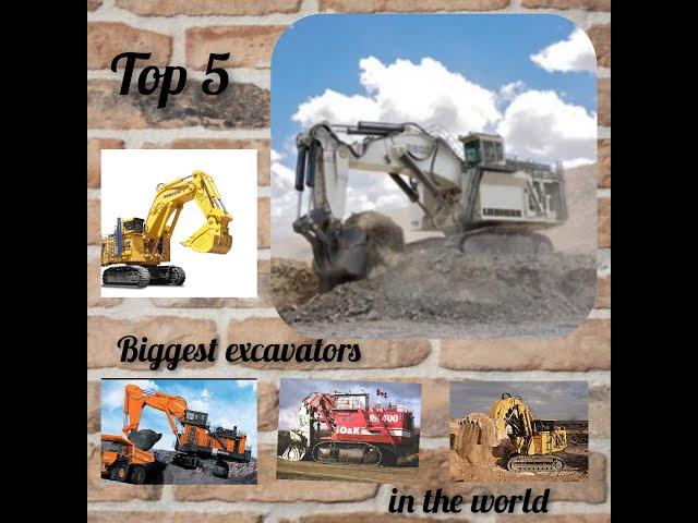 Top 5 biggest excavators in the world....