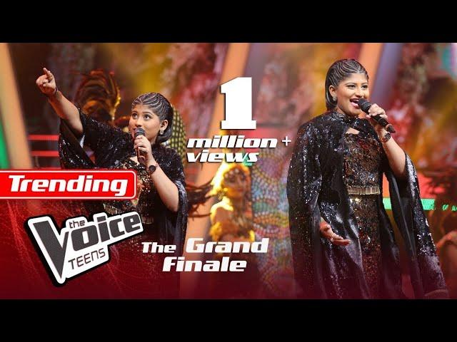 Erandi Heshani | Mamini Mamini Ma Deiya (මාමිනි මාමිනි) | Grand Finale | The Voice Teens Sri Lanka