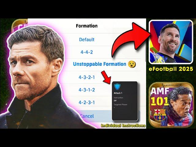 100% Best Quick Counter Formation In eFootball 2025 Mobile !!  eFootball 2025 Best Formation