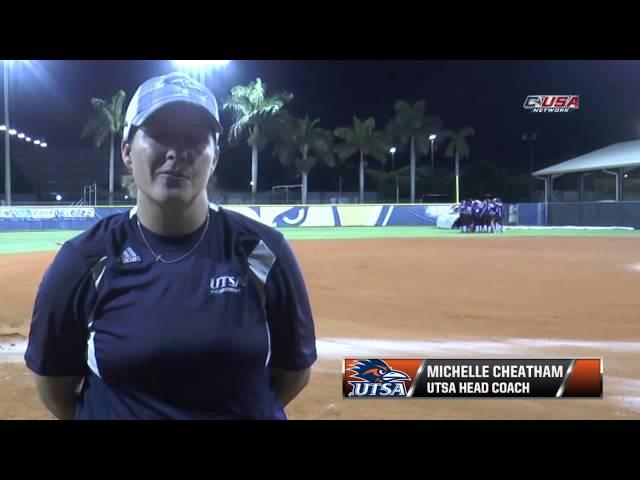 2015 C-USA Softball Championship: UTSA Post Game Interview, head coach Michelle Cheatham