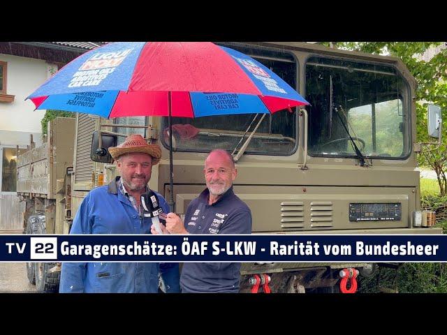 Garagenschätze: ÖAF S-LKW - LKW-Geschichte des Österreichischen Bundesheer bei Florian Lagger