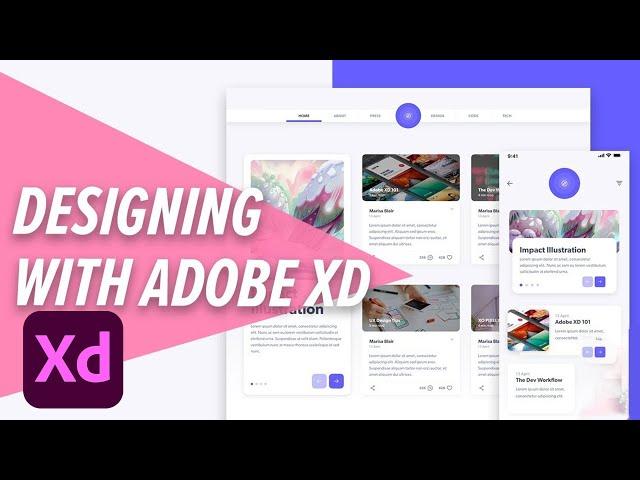 XO Pixel: Designing A Blog Layout in Adobe XD | Adobe Creative Cloud