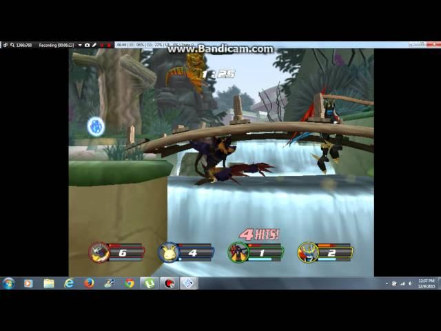Digimon Rumble Arena 2 (PCSX2 emulator) Gamplay