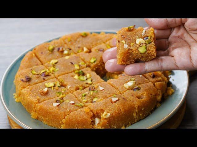 Mohanthal Sweet Mithai Recipe- Halwai Style | Diwali Special | Danedar Besan Sweet | Mohanthal Sweet