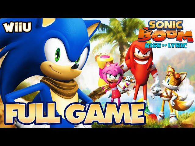 Sonic Boom : Rise of Lyric FULL GAME Longplay (WiiU)