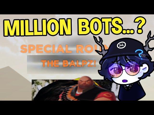 How I Survived A MILLION Nextbots In Evade Roblox