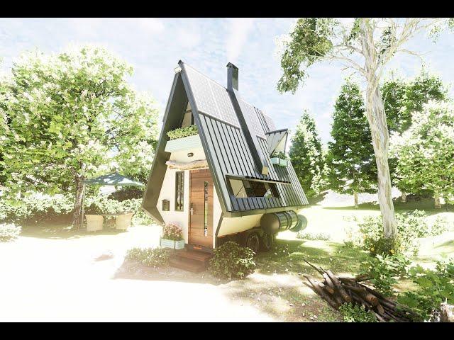 TINY CABIN / Living sustainably.