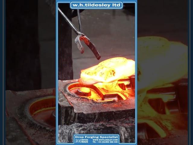 Drop Forging Process - W.H.Tildesley Ltd - EST.1874 - K190 #shorts #forging