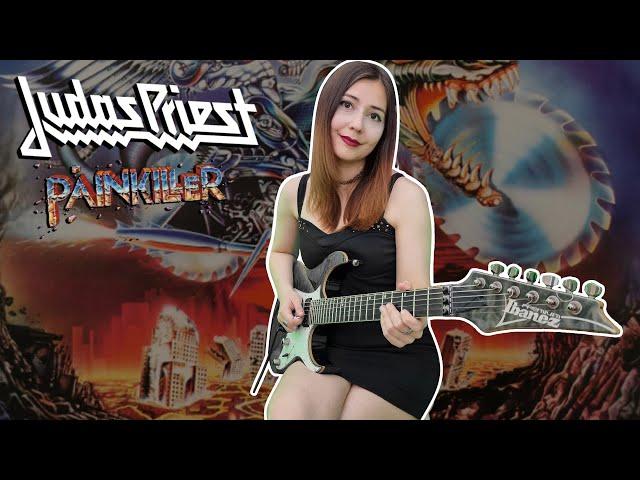 JUDAS PRIEST - Painkiller Guitar Cover Xvive u4 | Juliana Wilson