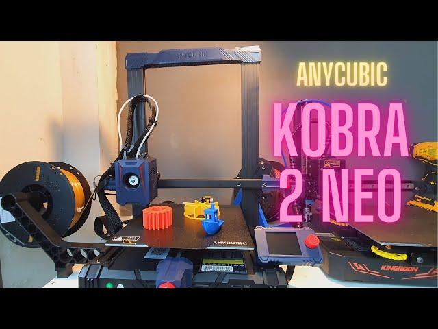 Anycubic Kobra 2 NEO Unboxing and First Print