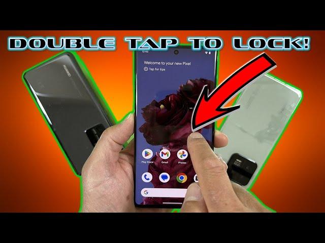 Double Tap Screen To Lock Your Phone - Pixel, Xiaomi, Huawei