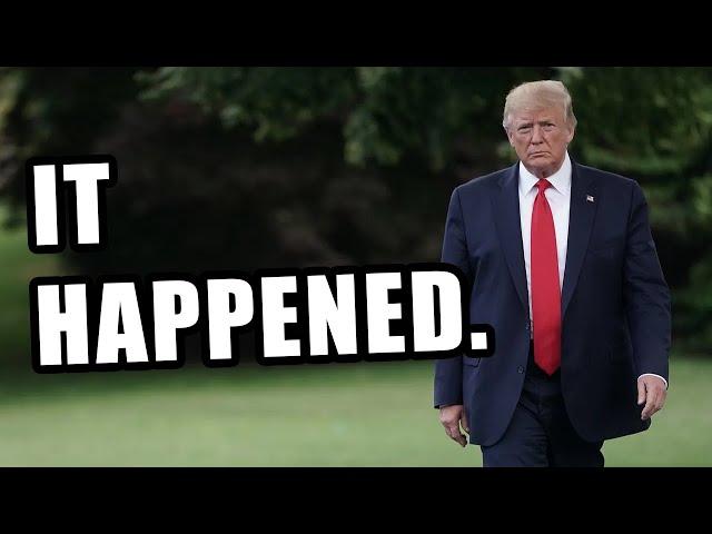 Everything just changed.