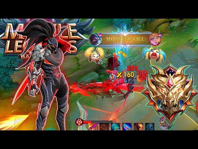 Mobile legends Bang Bang: Hayabusa Lock Layla|  Jungle Solo Rank - Mr.Vannet