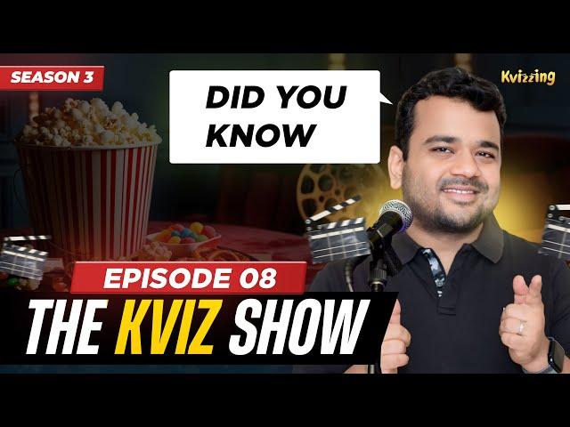 The KViz Show S3E8 I Movies Quiz I Quizzing I Quiz Show I Bengaluru I Trivia