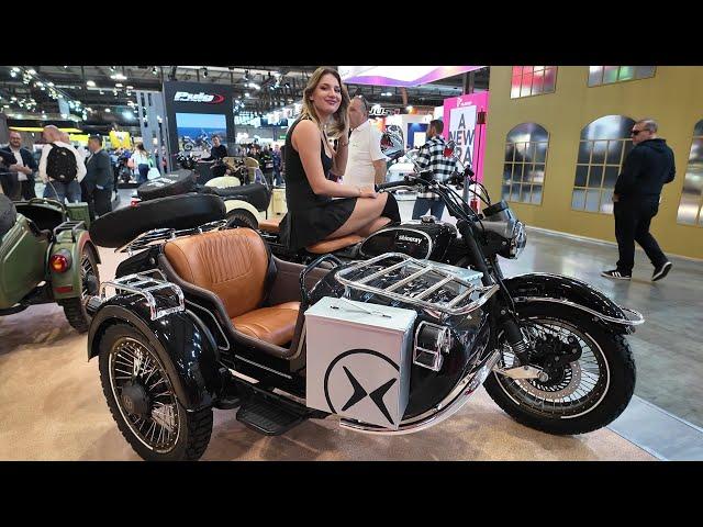 Chinese sidecar motorcycle SWM 2025