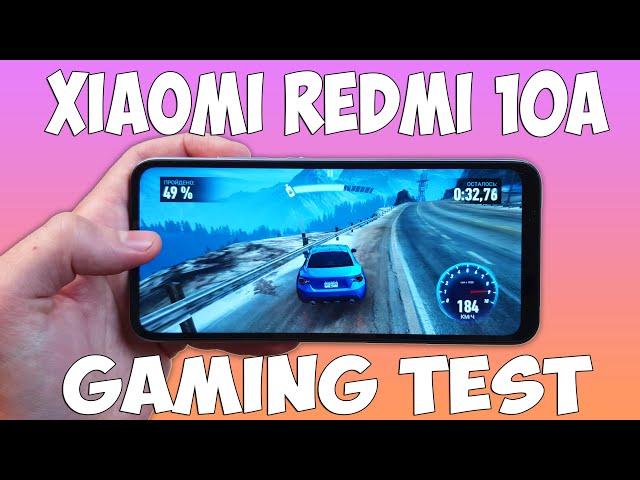 XIAOMI REDMI 10A GAMING TEST (HELIO G25) - ИГРОВОЙ ТЕСТ!