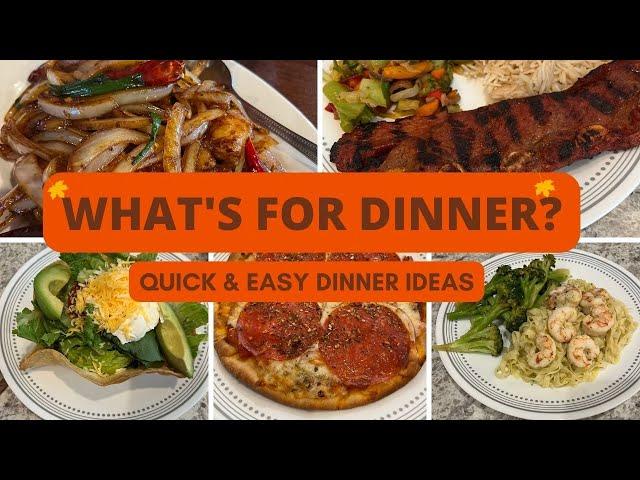 What's for Dinner? | Freezer Clean-Out Meals | Easy Dinner Ideas!