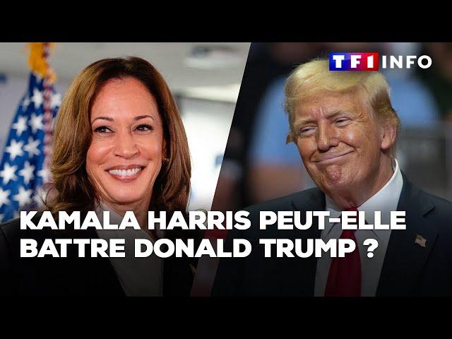 Présidentielle américaine : Kamala Harris peut-elle battre Donald Trump ?