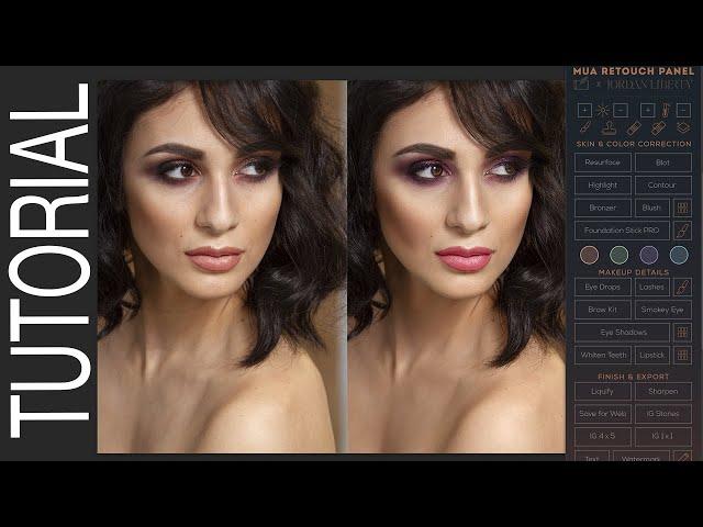 Workflow MUA Retouch Panel