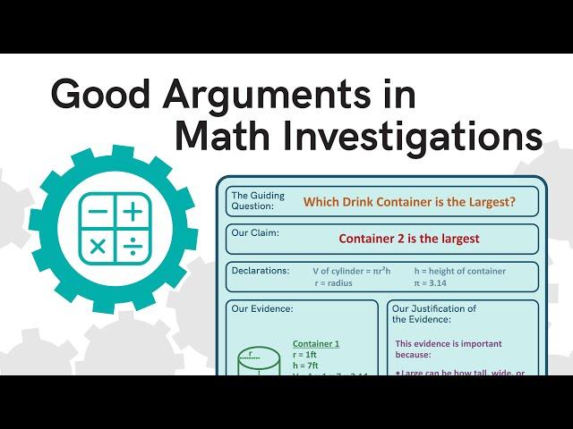 Teaching Math with ADI | Good Arguments in Math Investigations