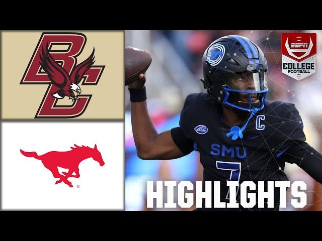 Boston College Eagles vs. SMU Mustangs | Full Game Highlights | ESPN College Football