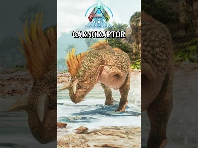 ARK ASCENDED VS ARK SURVIVAL EVOLVED HYBRID DINOS #shorts #ark #sigma