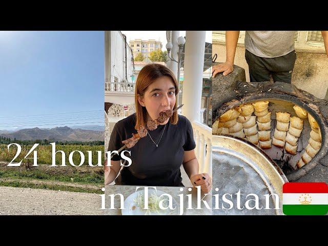 24 hours in Tajikistan, from Panjakent to Dushanbe Vlog, Chaikhana, Central Asia Mountains