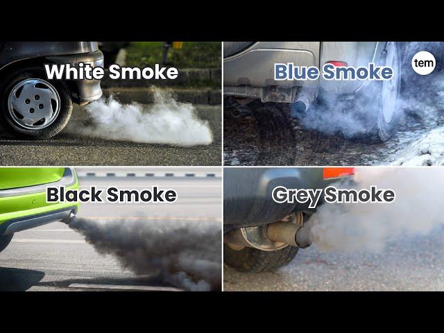 Types of Car Smoke & What it is trying to tell you?, Car Exhaust Smoke | The Engineer's Mess