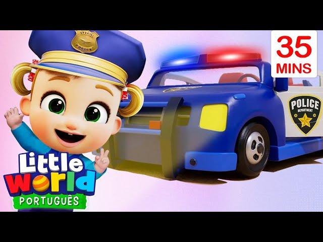 Nina Brinca de Polícia! | O Mundo de Nina e Nico - Little World Português