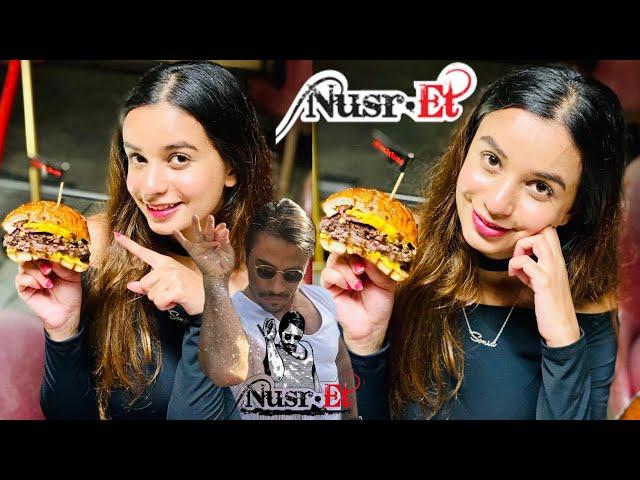 WORLD'S Famous NUSRET Salt Bae Restaurant In Dubai | Most Expensive Burger I've Eaten