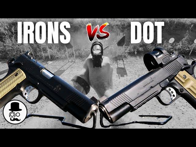 Red Dots on Pistols: How much better are they than irons?