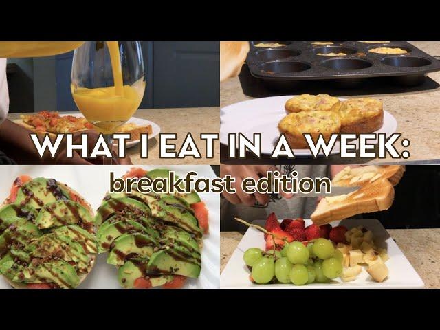 7 BREAKFAST IDEAS / tasty + pretty + nutritious: ultimate combo