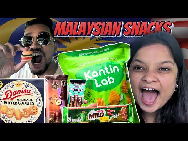 Malaysian Snacks Taste Test: Indians Try for the First Time!